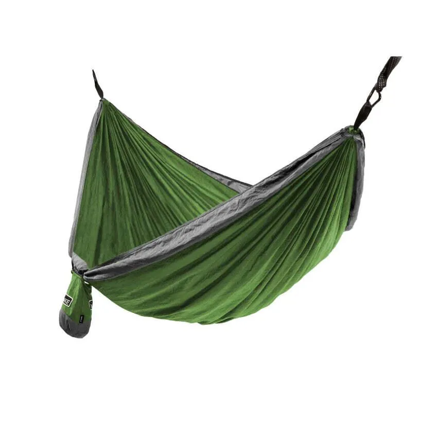 NAKIE FOREST GREEN - RECYCLED HAMMOCK WITH STRAPS