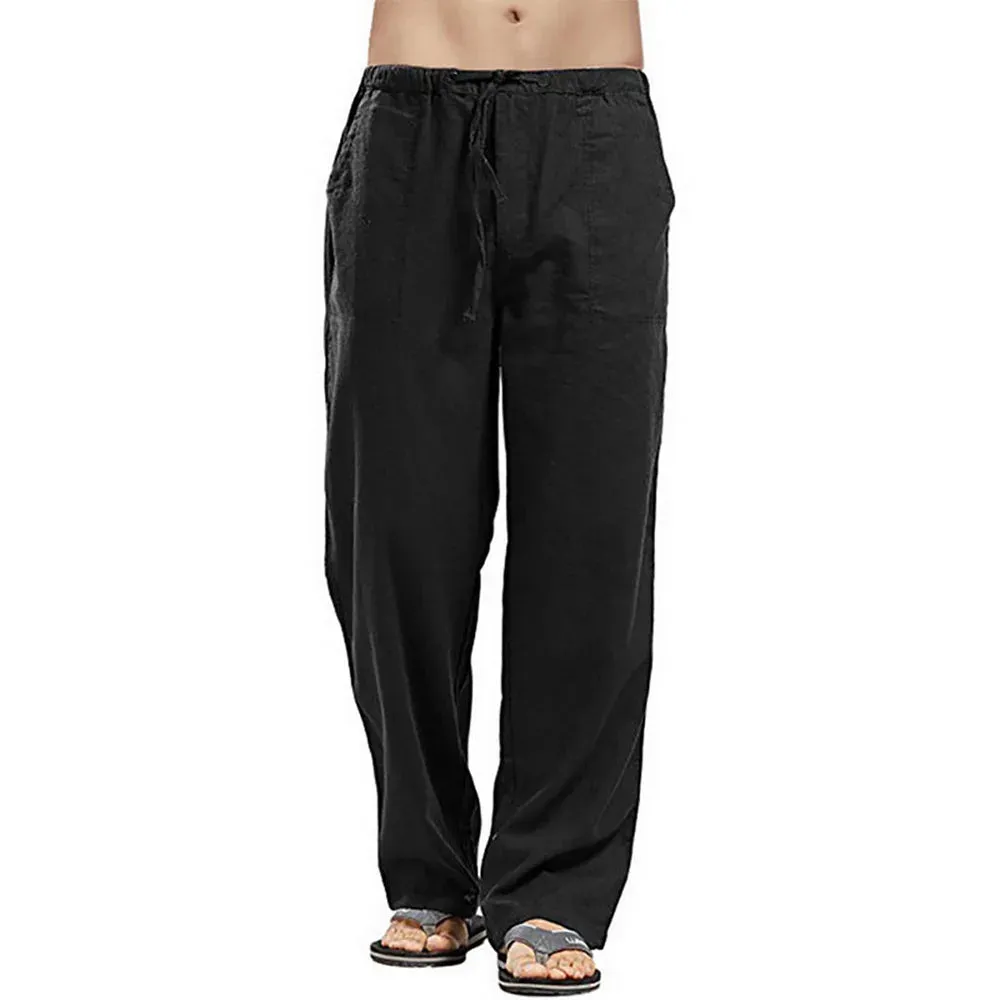 New OB Cotton Linen Long Ultimate Comfort Pants