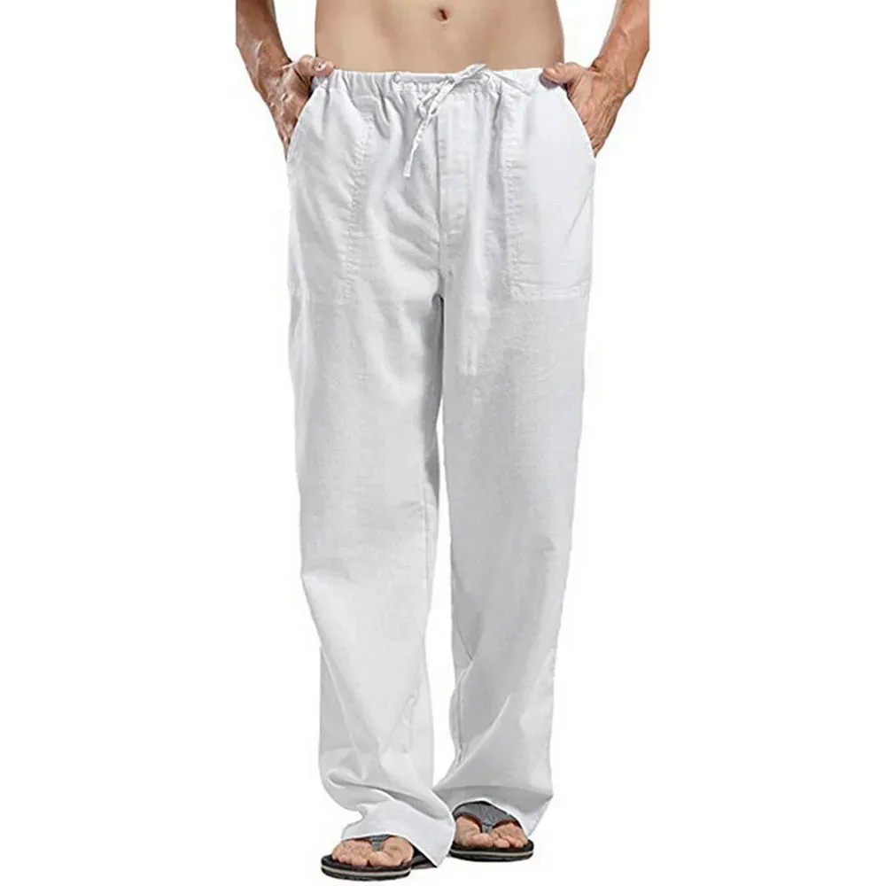 New OB Cotton Linen Long Ultimate Comfort Pants