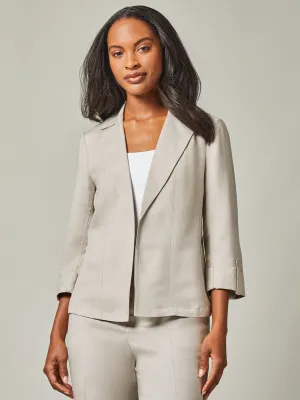 Plus Jolene Jacket, Linen