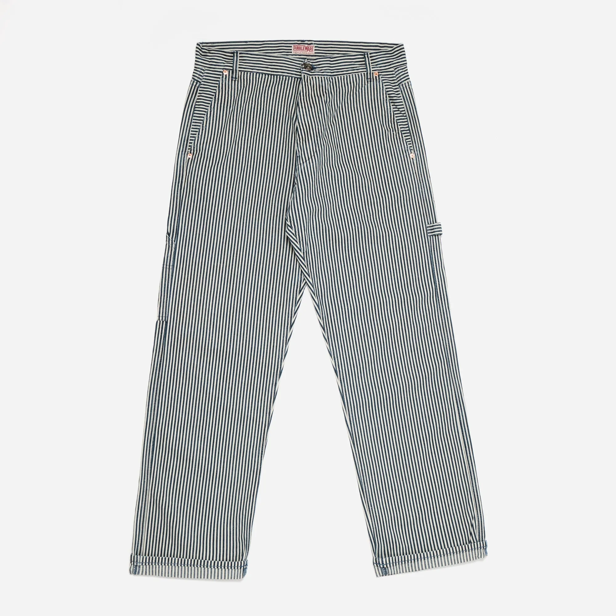 RELAXED CARPENTER PANT MADE IN ITALY - WASHED HICKORY