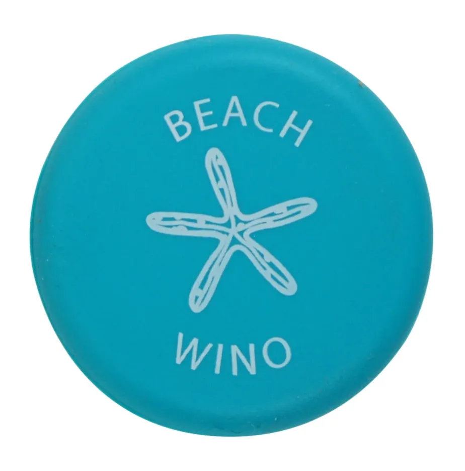 Slogan Cap - Teal - Beach Wino