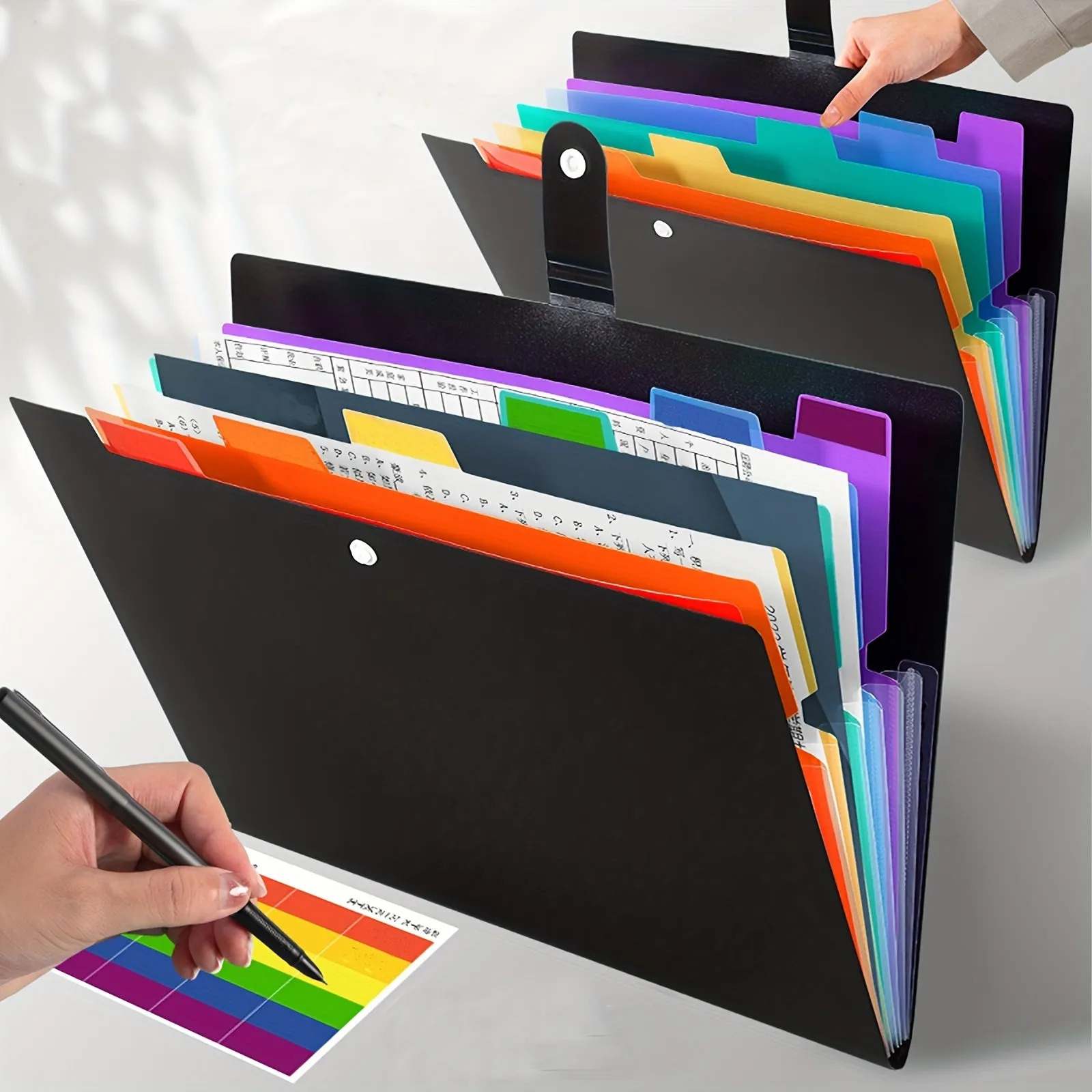 Versatile A4 Multifunctional Folder for School Office and Home