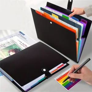 Versatile A4 Multifunctional Folder for School Office and Home